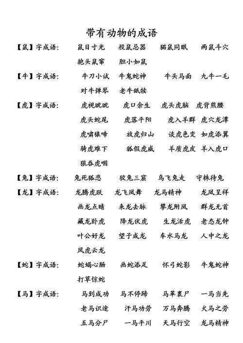 什么是指定的生肖?成语释义详解 - 腿腿教学网