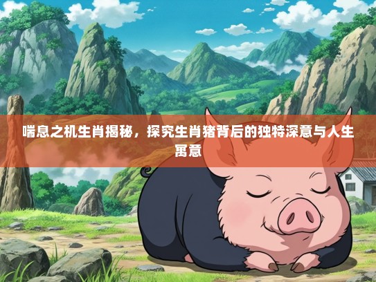 喘息之机生肖揭秘，探究生肖猪背后的独特深意与人生寓意