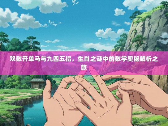 双数开单马与九四五指，生肖之谜中的数学奥秘解析之旅