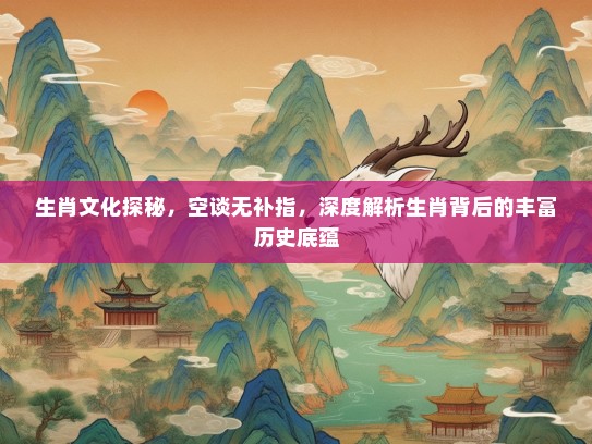 生肖文化探秘，空谈无补指，深度解析生肖背后的丰富历史底蕴