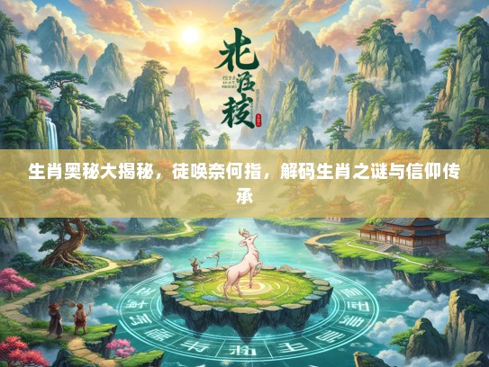 生肖奥秘大揭秘，徒唤奈何指，解码生肖之谜与信仰传承
