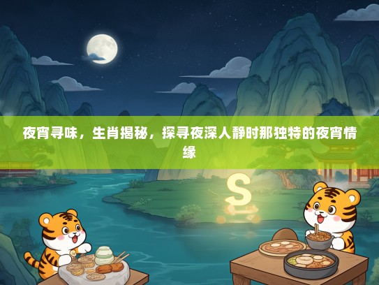夜宵寻味，生肖揭秘，探寻夜深人静时那独特的夜宵情缘