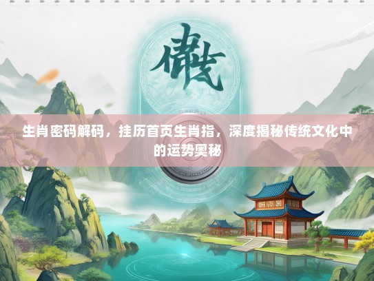 生肖密码解码，挂历首页生肖指，深度揭秘传统文化中的运势奥秘