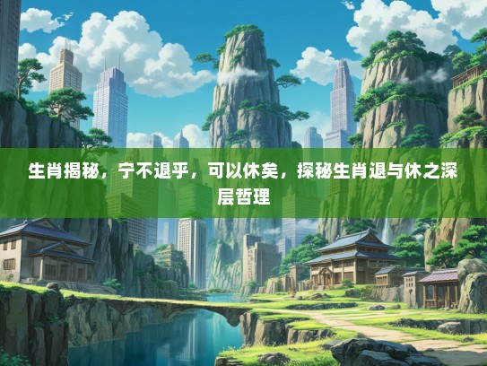 生肖揭秘，宁不退乎，可以休矣，探秘生肖退与休之深层哲理