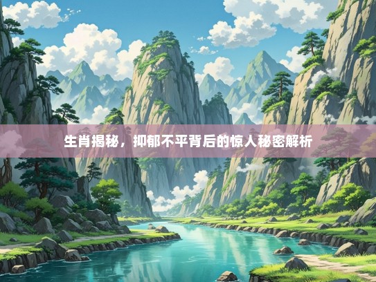 生肖揭秘，抑郁不平背后的惊人秘密解析