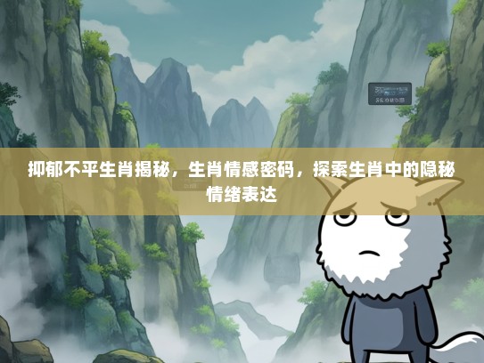 抑郁不平生肖揭秘，生肖情感密码，探索生肖中的隐秘情绪表达