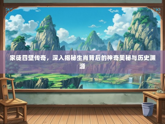 家徒四壁传奇，深入揭秘生肖背后的神奇奥秘与历史渊源