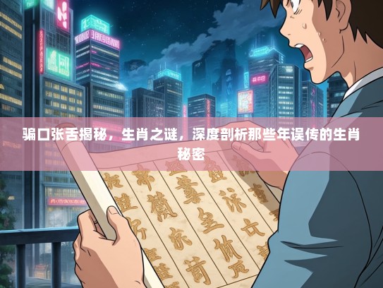 骗口张舌揭秘，生肖之谜，深度剖析那些年误传的生肖秘密