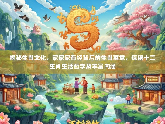 揭秘生肖文化，家家家有经背后的生肖寓意，探秘十二生肖生活哲学及丰富内涵