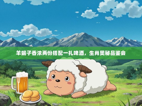 羊蝎子香浓两份搭配一扎啤酒，生肖奥秘品鉴会