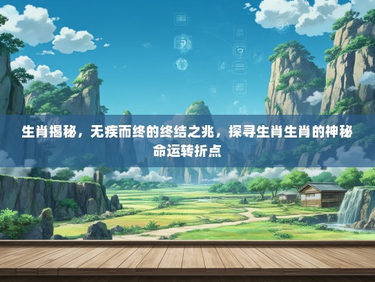 生肖揭秘，无疾而终的终结之兆，探寻生肖生肖的神秘命运转折点