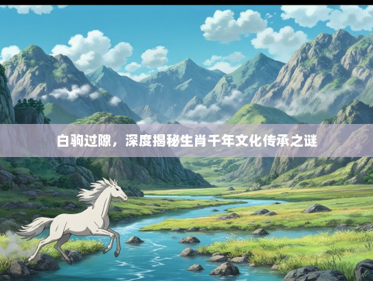 白驹过隙，深度揭秘生肖千年文化传承之谜