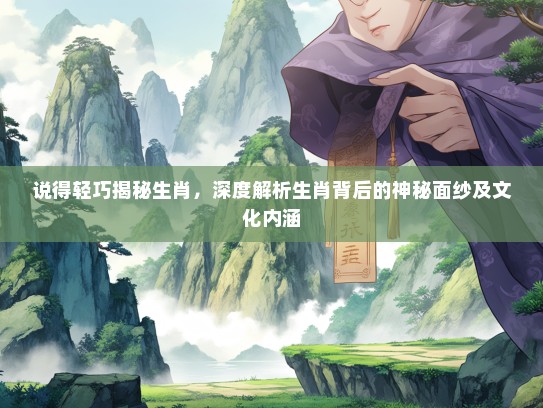 说得轻巧揭秘生肖，深度解析生肖背后的神秘面纱及文化内涵