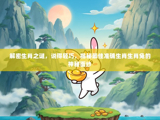 解密生肖之谜，说得轻巧，揭秘最佳准确生肖生肖兔的神秘面纱