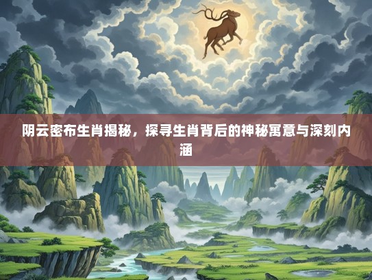 阴云密布生肖揭秘，探寻生肖背后的神秘寓意与深刻内涵