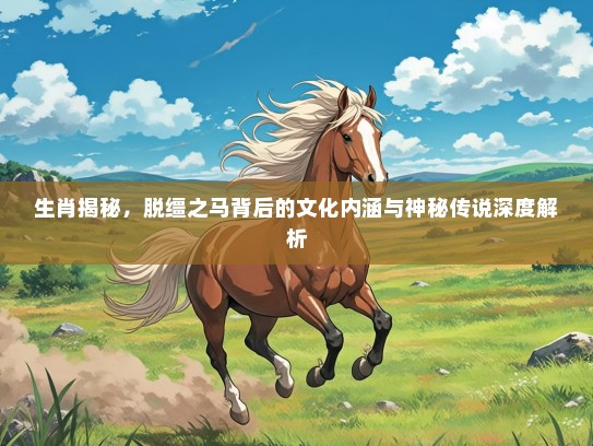 生肖揭秘，脱缰之马背后的文化内涵与神秘传说深度解析