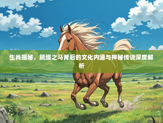 生肖揭秘，脱缰之马背后的文化内涵与神秘传说深度解析