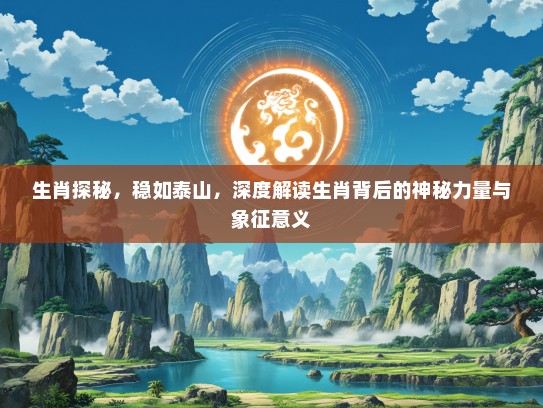 生肖探秘，稳如泰山，深度解读生肖背后的神秘力量与象征意义