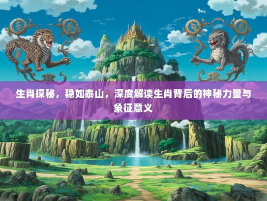 生肖探秘，稳如泰山，深度解读生肖背后的神秘力量与象征意义