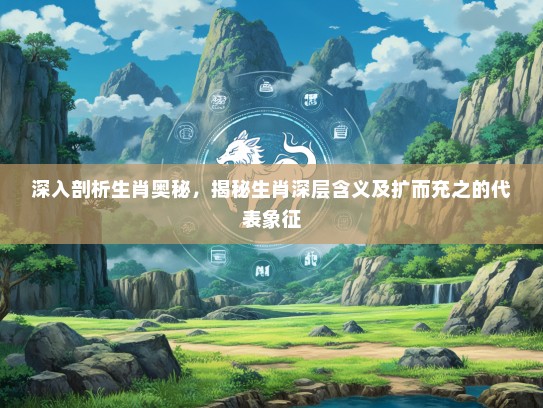 深入剖析生肖奥秘，揭秘生肖深层含义及扩而充之的代表象征