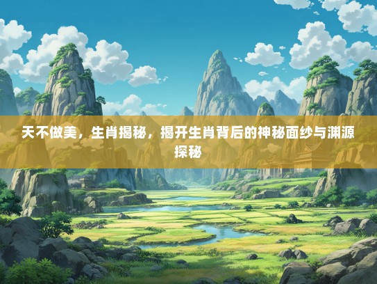 天不做美，生肖揭秘，揭开生肖背后的神秘面纱与渊源探秘