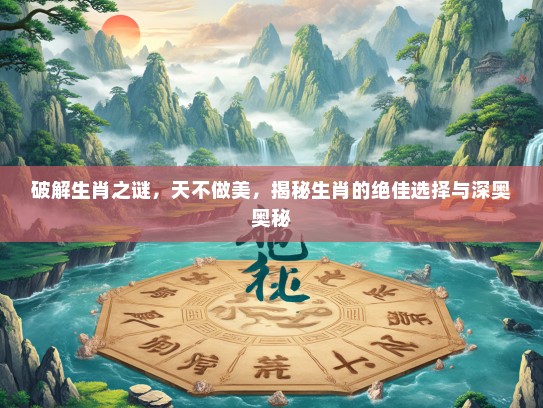 破解生肖之谜，天不做美，揭秘生肖的绝佳选择与深奥奥秘