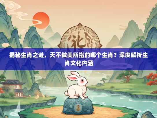 揭秘生肖之谜，天不做美所指的哪个生肖？深度解析生肖文化内涵