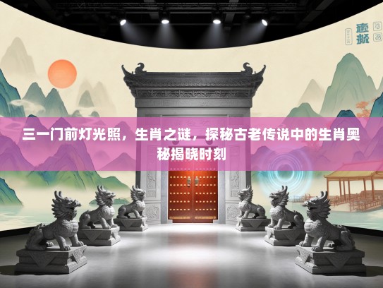 三一门前灯光照，生肖之谜，探秘古老传说中的生肖奥秘揭晓时刻