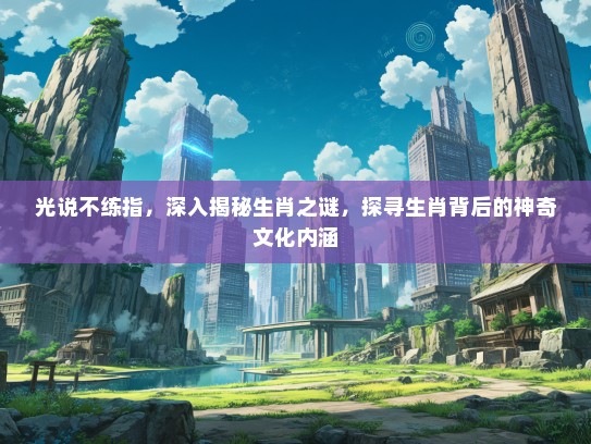 光说不练指，深入揭秘生肖之谜，探寻生肖背后的神奇文化内涵