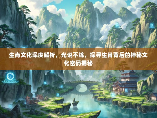 生肖文化深度解析，光说不练，探寻生肖背后的神秘文化密码揭秘