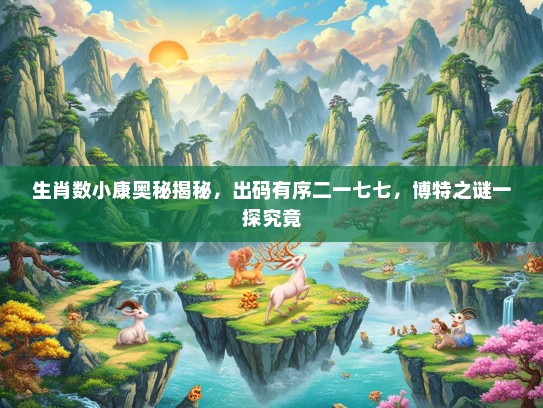 生肖数小康奥秘揭秘，出码有序二一七七，博特之谜一探究竟