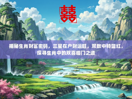 揭秘生肖财富密码，三星在户财运旺，双数中特蓝红，探寻生肖中的双喜临门之道
