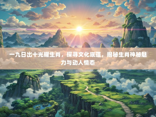 一九日出十光耀生肖，探寻文化底蕴，揭秘生肖神秘魅力与动人情态