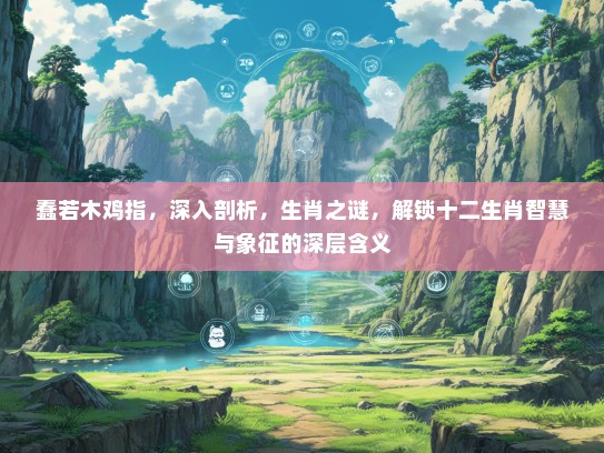 蠢若木鸡指，深入剖析，生肖之谜，解锁十二生肖智慧与象征的深层含义