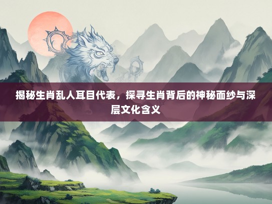 揭秘生肖乱人耳目代表，探寻生肖背后的神秘面纱与深层文化含义