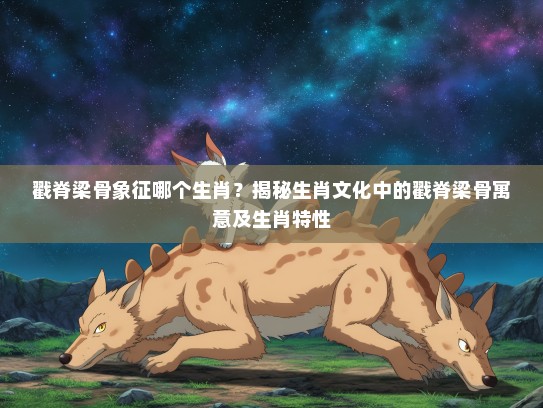 戳脊梁骨象征哪个生肖？揭秘生肖文化中的戳脊梁骨寓意及生肖特性