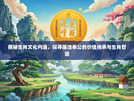 揭秘生肖文化内涵，探寻廉洁奉公的价值传承与生肖智慧