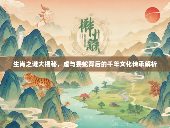 生肖之谜大揭秘，虚与委蛇背后的千年文化传承解析