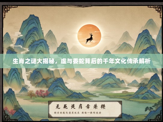 生肖之谜大揭秘，虚与委蛇背后的千年文化传承解析