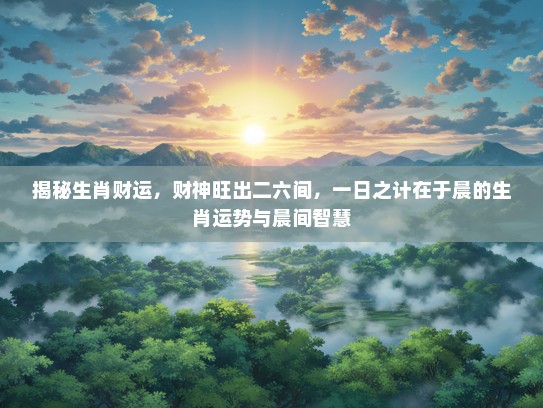 揭秘生肖财运，财神旺出二六间，一日之计在于晨的生肖运势与晨间智慧