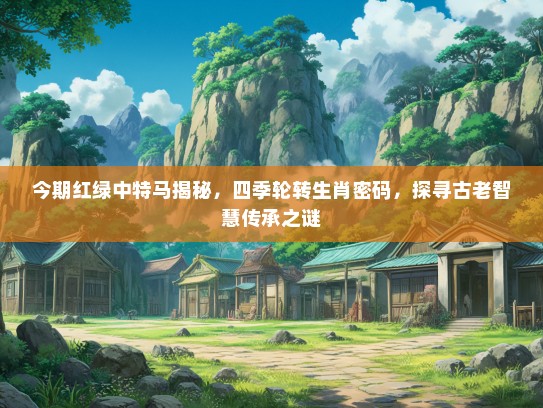今期红绿中特马揭秘，四季轮转生肖密码，探寻古老智慧传承之谜