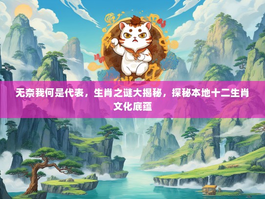 无奈我何是代表，生肖之谜大揭秘，探秘本地十二生肖文化底蕴