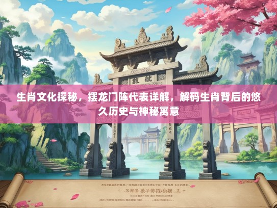 生肖文化探秘，摆龙门阵代表详解，解码生肖背后的悠久历史与神秘寓意