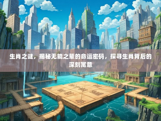 生肖之谜，揭秘无能之辈的命运密码，探寻生肖背后的深刻寓意