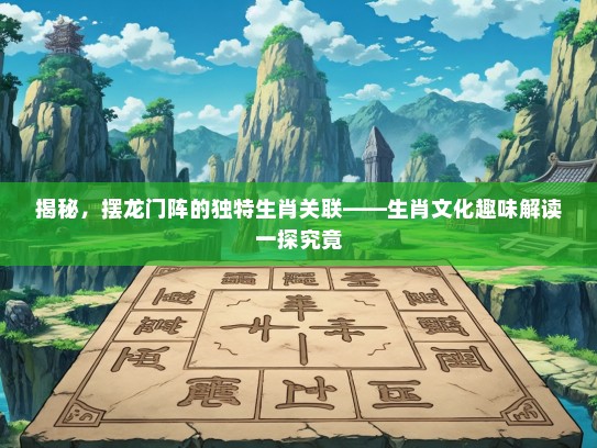 揭秘，摆龙门阵的独特生肖关联——生肖文化趣味解读一探究竟