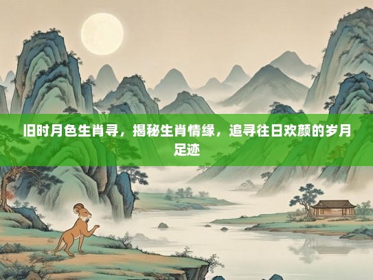 旧时月色生肖寻，揭秘生肖情缘，追寻往日欢颜的岁月足迹