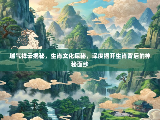 瑞气祥云揭秘，生肖文化探秘，深度揭开生肖背后的神秘面纱