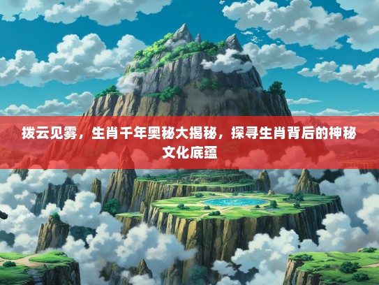 拨云见雾，生肖千年奥秘大揭秘，探寻生肖背后的神秘文化底蕴