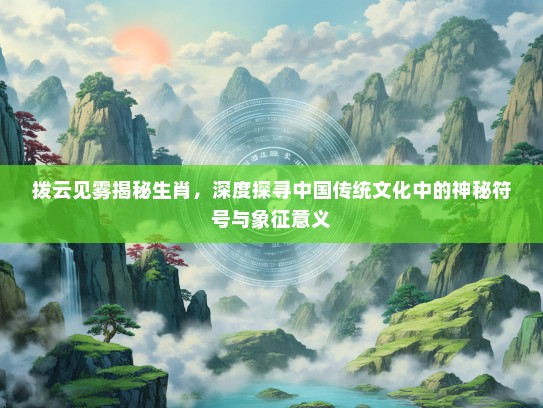 拨云见雾揭秘生肖，深度探寻中国传统文化中的神秘符号与象征意义
