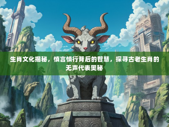 生肖文化揭秘，慎言慎行背后的智慧，探寻古老生肖的无声代表奥秘